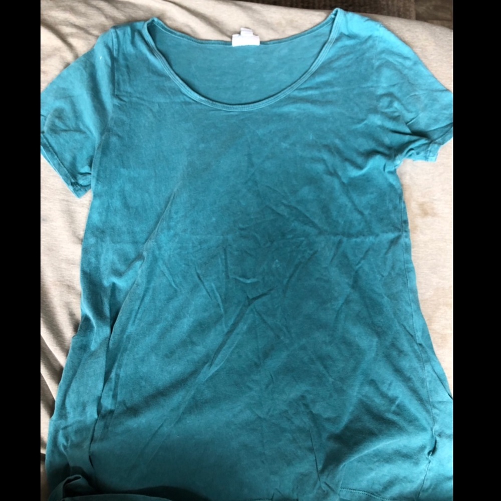 Turquoise Lularoe Classic Tee
